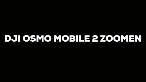 Animated gif inzoomen en uitzoomen DJI Osmo Mobile 2.