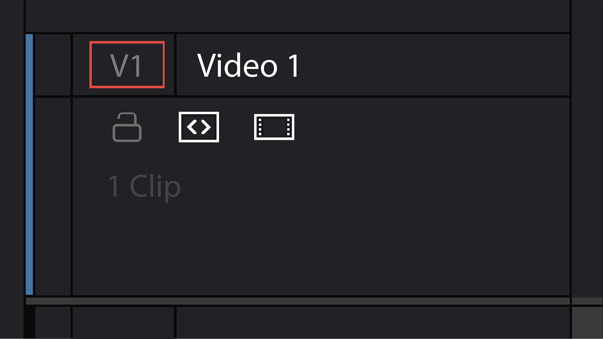 Animated gif enable en disable timeline DaVinci Resolve.