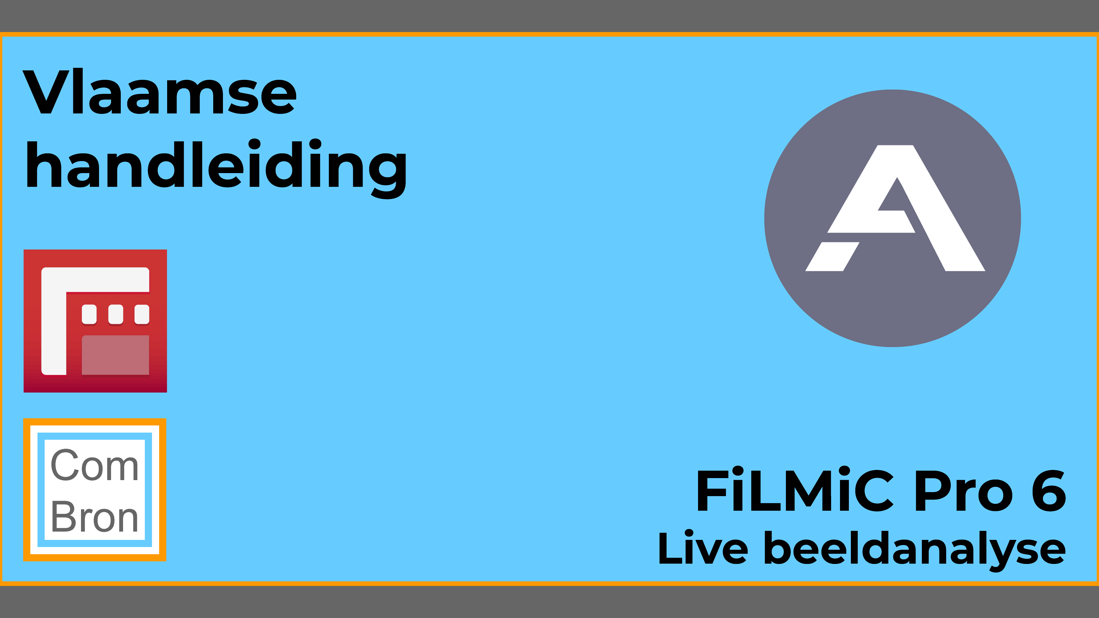 Live beeldanalyse (focus peaking, false color, zebra stripes en clipping) met de FiLMiC Pro 6 video-app.