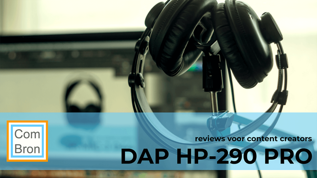 Review DAP HP-290 PRO gesloten koptelefoon.