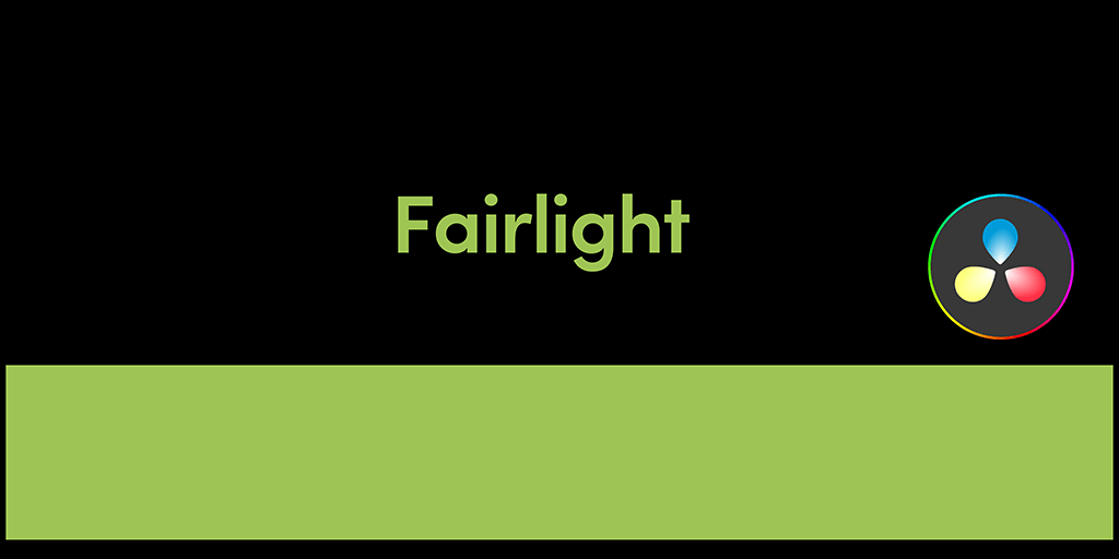 Handleiding DaVinci Resolve. In dit hoofdstuk wordt de pagina Fairlight behandeld. Fairlight wordt NIET in het Nederlands vertaald. Fairlight is het onderdeel waarin we het geluid bewerken.