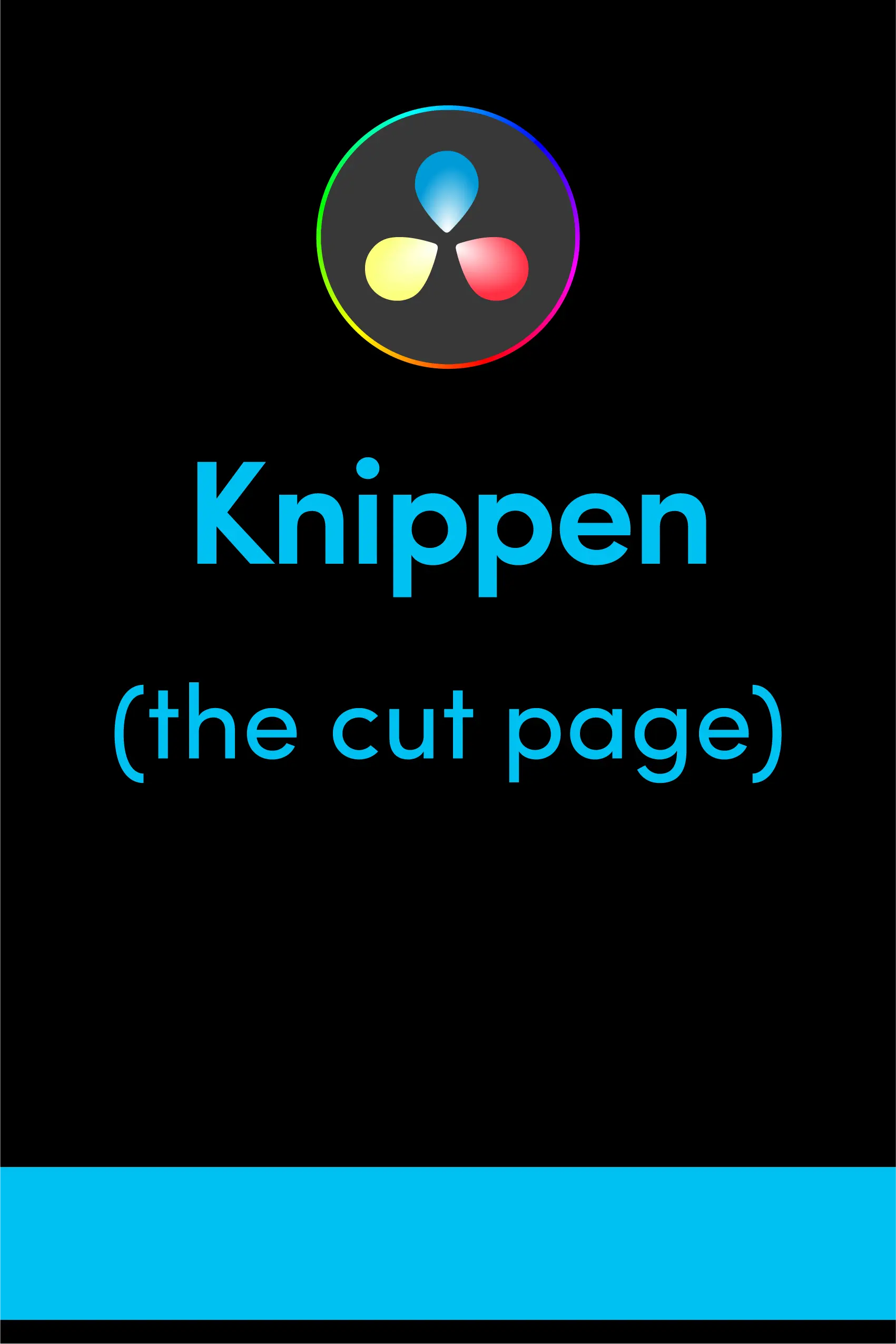 handleiding-davinci-resolve-knippen-cut Handleiding DaVinci Resolve. In dit hoofdstuk wordt het tabblad Cut behandeld. Cut vertalen we met "knippen". We maken clip vóór bewerking op de juiste lengte.