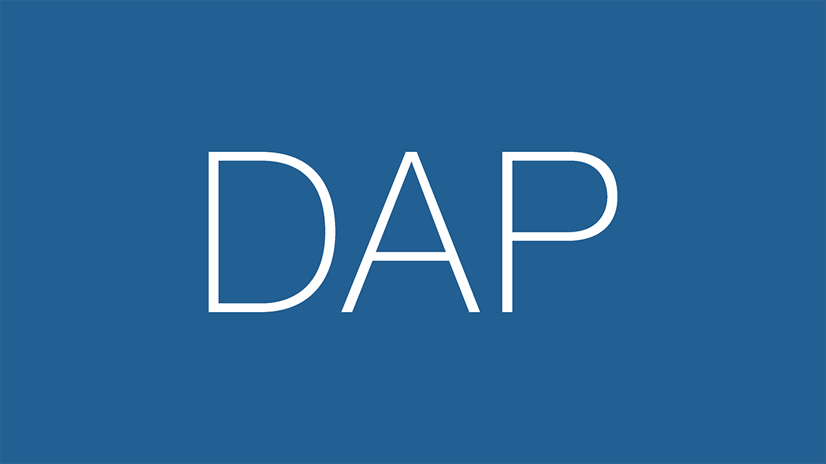 Logo DAP Audio.