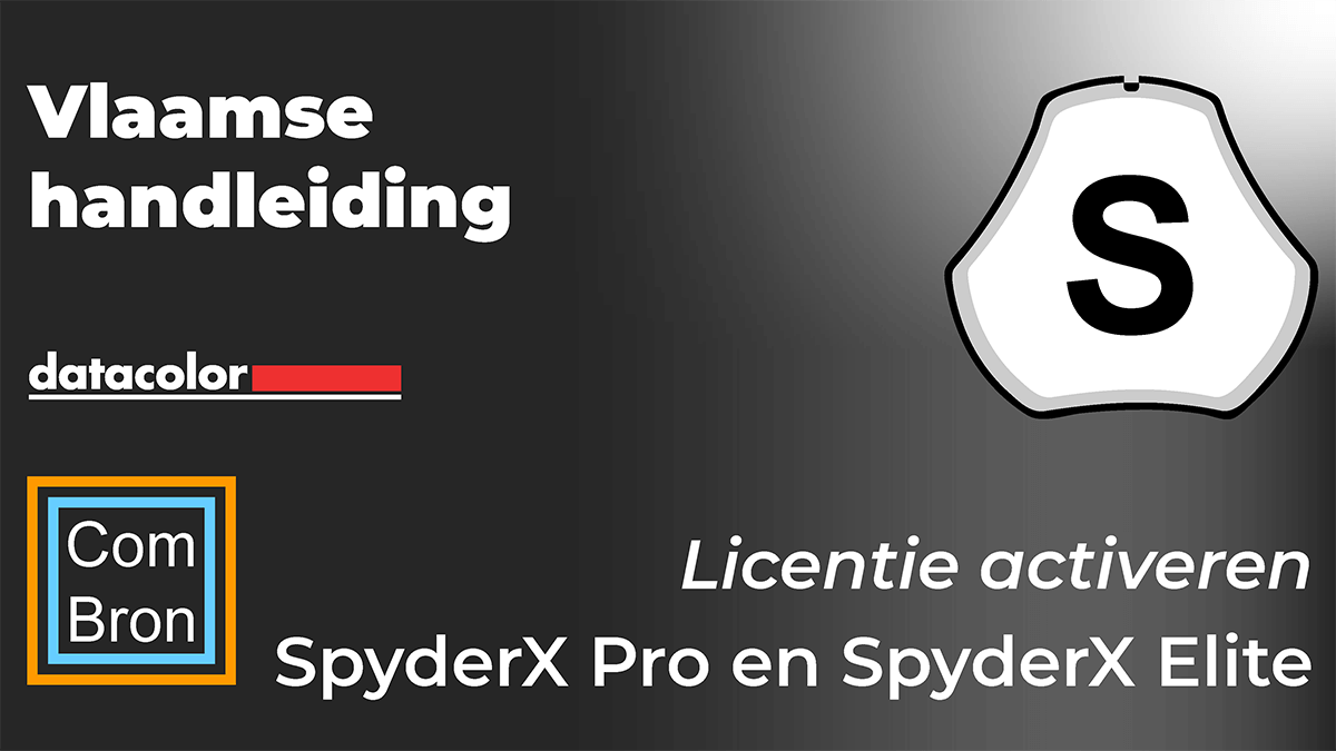 Licentie van de Datacolor SpyderX Pro of de SpyderX Elite activeren.