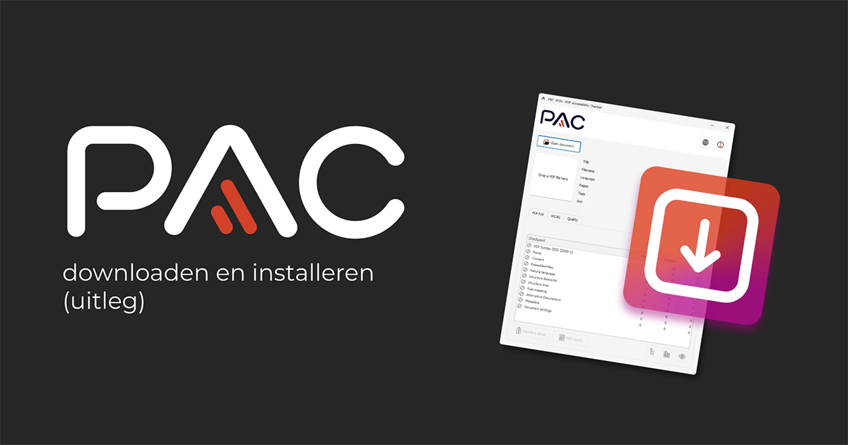 PAC 2024 downloaden en installeren (uitleg).